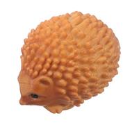 Cabilock Hedgehog Animal Statue in Wood Handcrafted Wooden Sculpture Decoration for Home and Office Ornamental Piece for Shelves