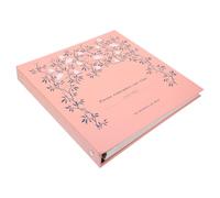 Cabilock Herbarium Collection Album pressé Album décoratif pour échantillons Carnet séché DIY Presse Fleurs Livre pressé Rangement Livre décoratif Papier végétal Rose