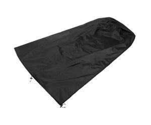 Cabilock Housse Anti-poussière en Tissu Oxford 210d Noire pour Support à Pains 59x72x163 Cm Fermeture Éclair, Grosse Protection pour Étagères Cuisine et Moules à Brioches