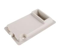 Cabilock Housse de Protection Extérieur en Plastique Blanc pour Unité de Climatisation, Support Climatiseur Extérieur Protection Tuyau Climatisation, Structure Résistante Vent pour Fête
