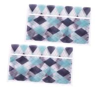 Cabilock Housse de Protection pour Four à Micro-Ondes Lot de 2 Couverture Anti-Poussière et Anti-Graisse Polyester Décoratif Multifonctionnelle Cuisine Bureau