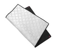 Cabilock Housse de Réfrigérateur Extérieur en Aluminium Protection UV et Taille Ajustable pour Congélateur et Armoire Froide en Supermarché ou Garage