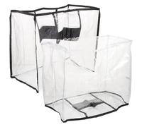 Cabilock Housse de Valise Transparente Protection Anti-poussière et Anti-Eau en PVC 2pcs, Protège-Bagages Pliable et Facile à Transporter pour Voyage