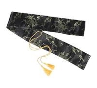 Cabilock Housse légère en Soie avec Pompon Pochette Vintage pour Sabre Japonais Wakizashi étui de Transport Pratique et Ajustable pour Protection