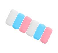 Cabilock Housses Réutilisables en Silicone de Manchons Élastiques 6 Pièces Protection Anti-fuites Simple à Installer pour Flacons de 22cm pour Bouteilles de Lotion de Voyage en Voyage