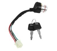 Cabilock Interrupteur Allumage Fils pour Atv et Buggy Commutateur de Démarrage avec Clé Panneau Contacteur Sécurisé Remplacement Facile