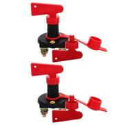 Cabilock Interrupteur de Coupure de Batterie 2 Pôles 2 Clés pour Camping-Car et Bateau Coupe-Circuit Marin Anticorrosion Isolateur D’Alimentation Principal pour Véhicules et Yachts