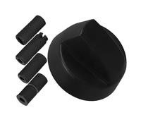 Cabilock Interrupteur De Four Noir Résistant Chaleur Bouton De Sécurité Pour Cuisinière Cache De Bouton De Commande De Thermostat Pour Cuisinière à Gaz