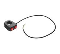 Cabilock Interrupteur Guidon Double Rouge pour Phare et Clignotant Bouton Étanche pour Scooter Électrique Tout et Atv Construction Alliage et Plastique Durable