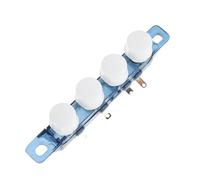 Cabilock Interrupteur Mécanique à 4 Positions et Construction en Plastique avec Contacts Robustes pour Ventilateur Pied Ac pour Accessoires Piano, Sandales Femme