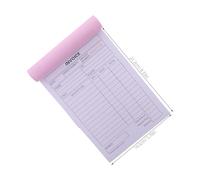 Cabilock Invoice Book Duplicate Receipt Pad For Small Business Portable Order Record With Sturdy Backing For Retail Office Restaurant Use