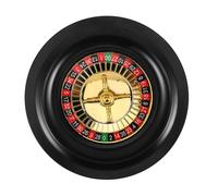 Cabilock Jeu à Boire avec Roulette De Plateau Rotatif pour Fête Et Soirée Portable pour Adultes
