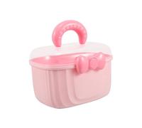 Cabilock Jolie Boîte De Rangement pour Accessoires De Cheveux Et Bijoux pour Filles avec Organiseur Pliable Verrouillable À 2 Niveaux pour Pinces Cravates Et Fournitures