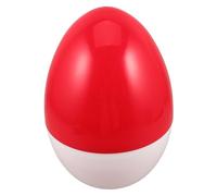 Cabilock Jumbo Œuf de Pâques Translucide Capsule Transparente Remplissable DIY pour Fête Boîte Cadeau Ouverte Décoration Polyvalente pour Noël Anniversaire Mariage Blanc et Rouge