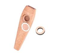 Cabilock Kazoo Bois avec Membrane Remplaçable Partenaire Musical pour Ukulélé et Guitare Instrument Facile à Jouer pour Garçon Fille et Débutants Éducatif Pratique et Portable