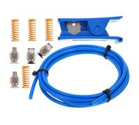Cabilock Kit Accessoires Imprimante Ptfe Tube Bleu avec Coupe Tube et Raccords Pneumatiques pour Impression Fiable