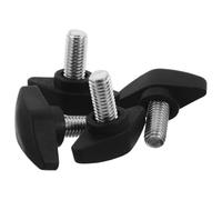 Cabilock Kit de 4 Vis de Fixation Antidérapantes 8 MM pour Socle de Mannequin Demi-Corps Vis de Montage et Stabilisation pour Support Réglable Accessoires pour Présentoir Boutique et