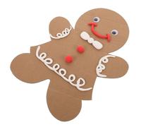 Cabilock Kit De Bonhomme Pain Épices -même pour Noël Matériel De Moulage Pratique Ensemble De Bricolage pour Jouet De Décoration