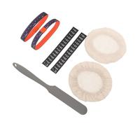 Cabilock Kit de Fermentation Levain avec Accessoires pour Pot Couvercles Bandes de Datation et Thermomètres Autocollants pour Maison