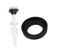 Cabilock Kit de Fixation pour Toilette Boulons Plastique Robustes avec Joint Mousse Ensemble Complet pour Réparation Réservoir et Cuvette Installation Stable et Du Bruit pour Usage