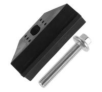 Cabilock Kit de Maintien Batterie avec Pince Base et Boulons Support Arrimage Robuste pour Batterie Voiture Fixation Stable et Adaptée à Plusieurs Modèles Automobiles Noir