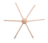 Cabilock Kit De Montage De Mobile Pour Bébé Mobile En Bois Bricolage Pour Berceau Kit De Carillon Éolien Cintre De Berceau Cintre