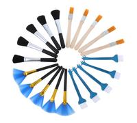 Cabilock Kit de Nettoyage pour Clavier Ordinateur 20pcs Brosses Légères Antistatiques en Plastique et Bois, pour Appareils Électroniques en Déplacement ou Réunions