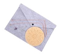 Cabilock Kit de Radiesthésie en Cuivre Léger 2 Baguettes Rétractables et Tapis de Divination Portable pour Chasse aux Esprits et Exploration Spirituelle