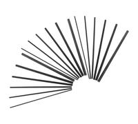 Cabilock Kit de Réparation Canne à Pêche Fibre de Carbone 18 Pièces - Tiges Solides 15 à 4 MM - Réparation Inserts Spinning et Casting - Accessoires pour Eau Douce et Eau Salée - Outil