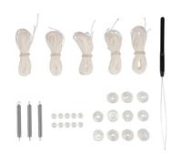 Cabilock Kit de Réparation pour Stores Plissés de Camping Restringage pour Stores de Fenêtre Accessoires Compatibles pour Fenêtres de Camping Home