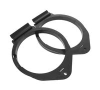 Cabilock Kit D'Entretoises Et D'Adaptateurs pour Haut-Parleurs Joint De Montage Supports De Haut-Parleurs De Voiture Anneaux D'Extension Entretoises en Plastique Adaptateurs Noirs