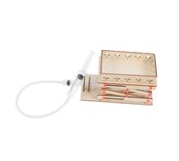 Cabilock Kit Éducatif DIY Plateforme Hydraulique Bois Réglable Scientifique Manuel pour Garçon Fille Apprentissage Mécanique Boratoire et Expériences Stem Maison