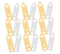Cabilock Kit Électrodes Cuivre et Zinc pour Expériences Électriques Garçon Fille Plaques Zinc Anode pour Cellules Primaires Matériel Éducatif Interactif Stem Fruit Batterie