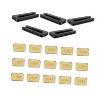 Cabilock Kit Équilibrage Ventilateur Plafond 5 Sets Clips Abs et Poids en Acier Inoxydable pour Prolonger Durée de Vie et Corriger Zones Problématiques