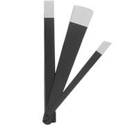 Cabilock Kit Pédicure Professionnel 3pcs en Métal Noir Coupe-cuticules et Râpe à Pied pour Soin des Ongles et Élimination des Callosités Lors Pédicure