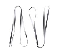 Cabilock Lacets Plats Élastiques Accessoires de Mode Noirs Dégradés en Polyester Faciles à Utiliser pour Chaussures de Running et Bottes