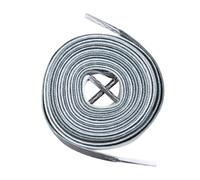 Cabilock Lacets Plats Noirs Dégradés pour Baskets en Polyester, Élastiques et Universels, Faciles à Installer, pour Chaussures de Sport Adultes et Garçon et Filles