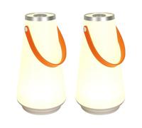 Cabilock Lampe de Table LED Rechargeable Décorative, Portable, 2 Pièces