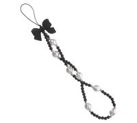 Cabilock Lanière Téléphone Portable Bijoux Léger Élégant avec Charm Perlé Dragonne Poignet Anti-perte pour Femmes Accessoires Bijoux Décoratifs Mobiles