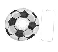 Cabilock Lanterne Décorative en Papier 30 Cm de Ballon de Football Décoration Suspendue pour Fête Sportive et Anniversaire Légère et Facile à Transporter