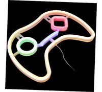 Cabilock LED Neon Sign Light Game Controller LED Lamp for Bedroom Decor Warm Gaming Atmosphere Light USB Battery Powered Chic Fashion Neon Wall Decoration for Gamers