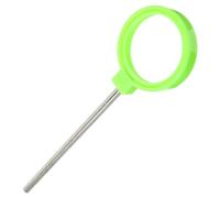 Cabilock Lentille Convexe Portative 10 Cm de Focale en Verre Optique pour Enseignement Scientifique, Équipement Pédagogique pour Expériences Physiques en Classe, Lentille Optique