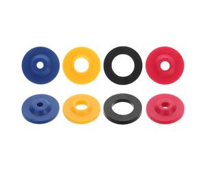 Cabilock Limiteurs de Débit d'eau Lot de 8 en Silicone Joints D'étanchéité Design Anti-Fuite, Compatibles Tuyaux de Jardin et Tuyaux d'eau, Accessoires Jardin