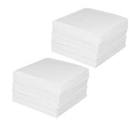 Cabilock Lingettes Non Pelucheuses 6 X 6 Pouces 53G 300 Unités par Paquet Lingettes Sèches Poussière pour Nettoyage D’Objectifs et Instruments de Laboratoire Utilisables à Sec ou