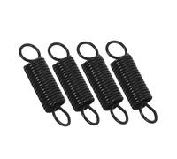Cabilock Loquet à Ressort en Métal Noir pour Porte de Micro-ondes 4 Pièces, Remplacement Facile Accessoire pour Four à Micro-ondes pour Appareil Cuisine