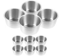 Cabilock Lot De 10 Bols À Sauce En Acier Inoxydable 2.17X2.17X1.18 Pouces Coupelles De Trempage Pour Restaurant Fête Et Usage Domestique