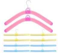 Cabilock - Lot de 10 Cintres Larges & Robustes en éponges- pour Vêtements, Manteaux, Jupes & Costumes - Organiseur Économique de Garde-Robe