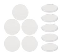 Cabilock Lot de 10 Coussinets Ronds en Silicone pour Greffe de Cils, Protection des Cils, Taille Portable, pour Salon de Beauté et Maquillage Professionnel