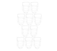 Cabilock Lot De 10 Housses Porte-perfusion En Plastique Léger Filet Suspendu Pour Flacons Solution Saline 500 Ml, Support Réutilisable Pour Usage Médical En Consultation Et Soins à Domicile