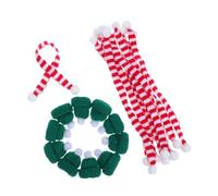 Cabilock Lot de 10 Mini-Écharpes Décoratives pour Bouteilles De Vin Petits Chapeaux De Noël Mini-Chapeaux Tricotés pour Bouteilles De Vin Écharpes Bonhomme De Neige